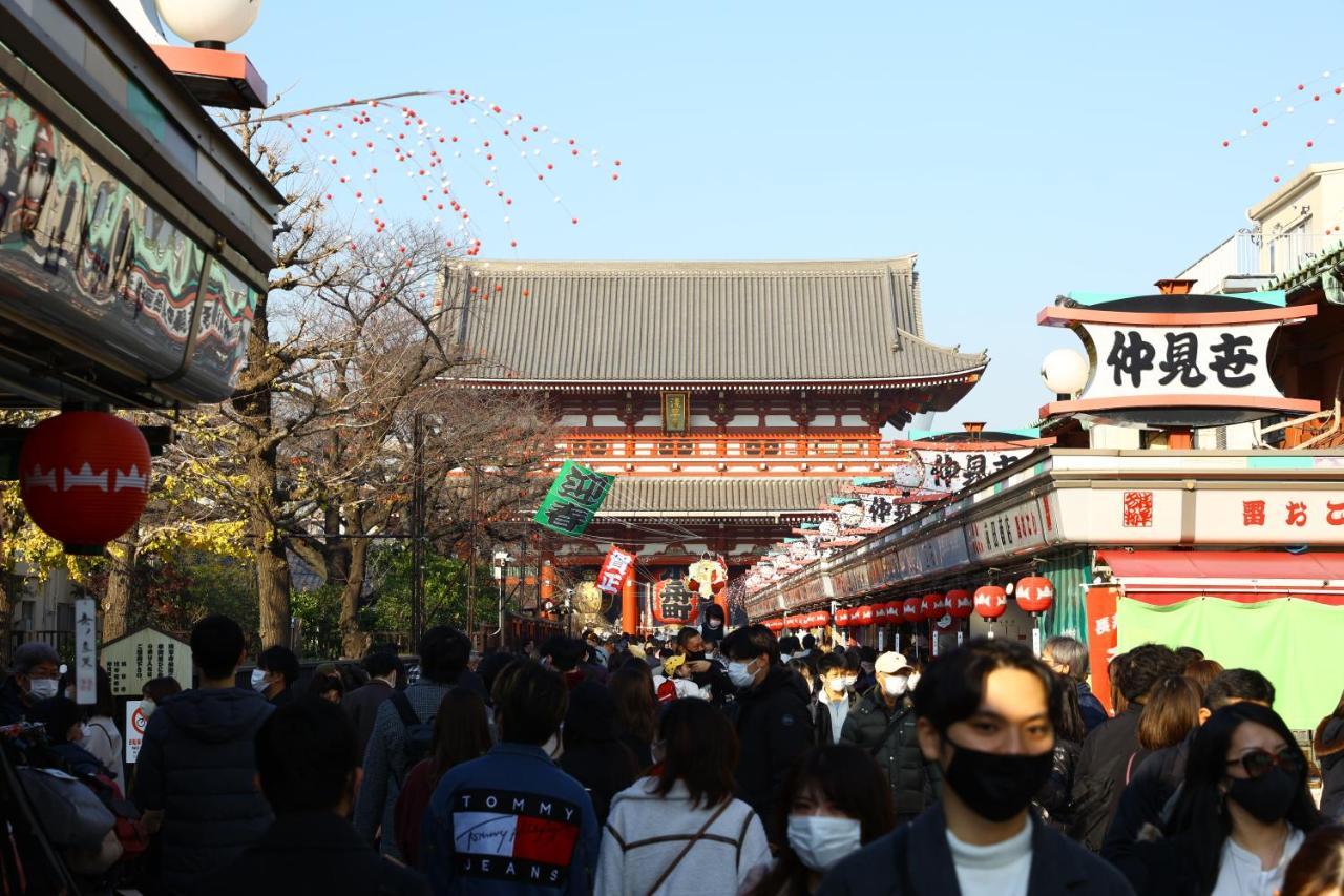 Ryokan Kamogawa Asakusa Tokyo Luaran gambar